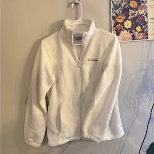White Columbia Fleece size S New condition
